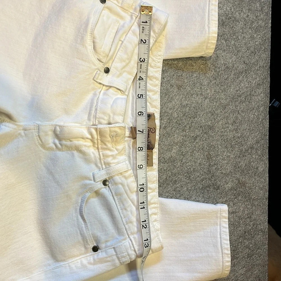 PAIGE Skyline Denim,  White. Size 25. - Picture 10 of 11